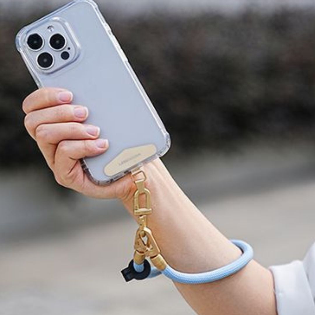 携帯電話用編み込みスリング