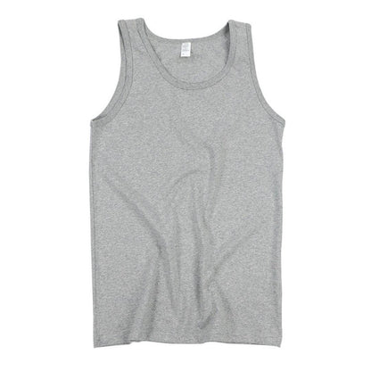 230g Solid Color Cotton Tank Top (Min. 2 pcs)