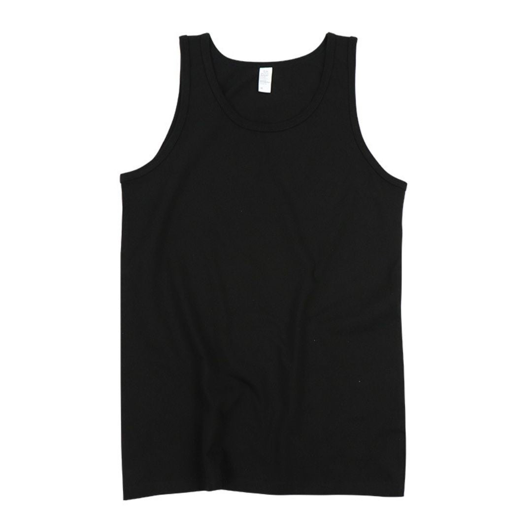 230g Solid Color Cotton Tank Top (Min. 2 pcs)