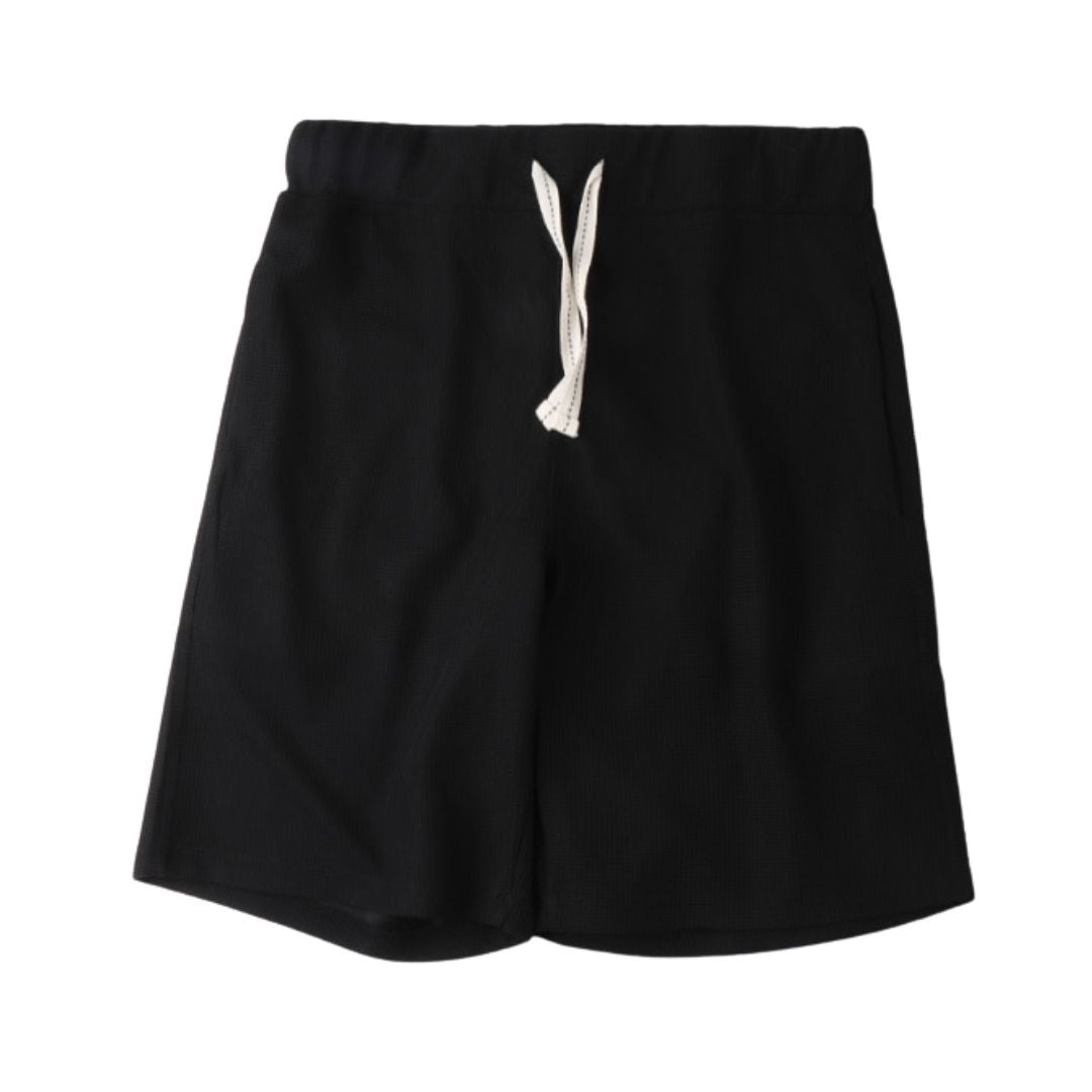 270g Japanese-style Waffle Fabric Mid-length Shorts
