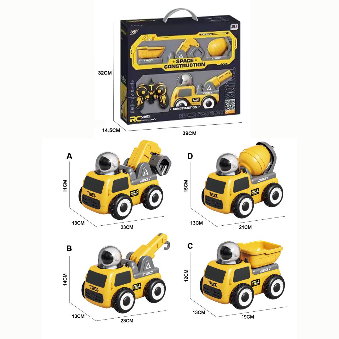 4in1遙控車玩具套裝