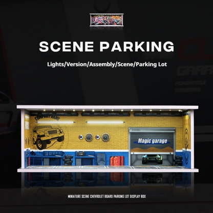 1:64 Parking Lot Lighting Scene Box