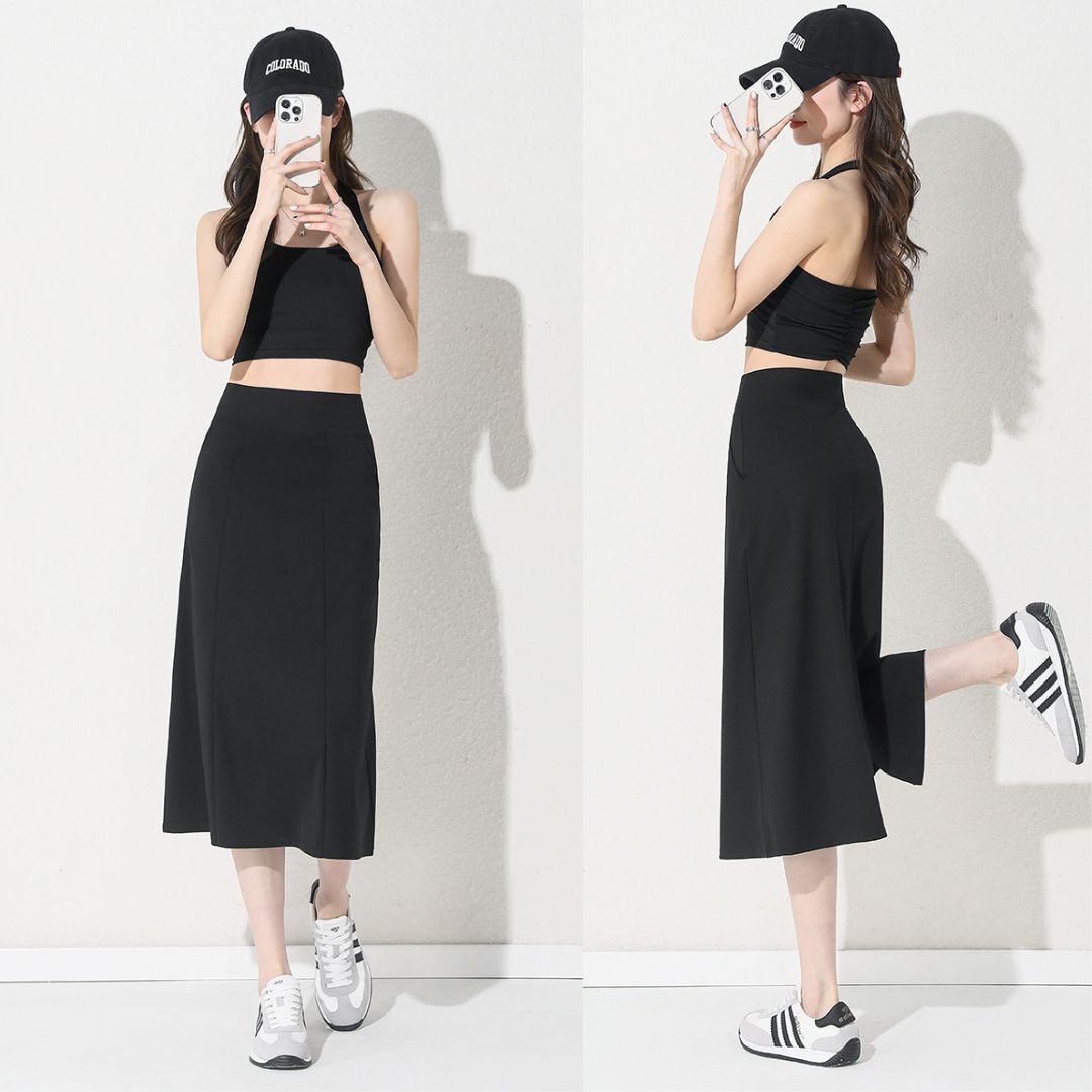 New High-Waisted Sports Skirt