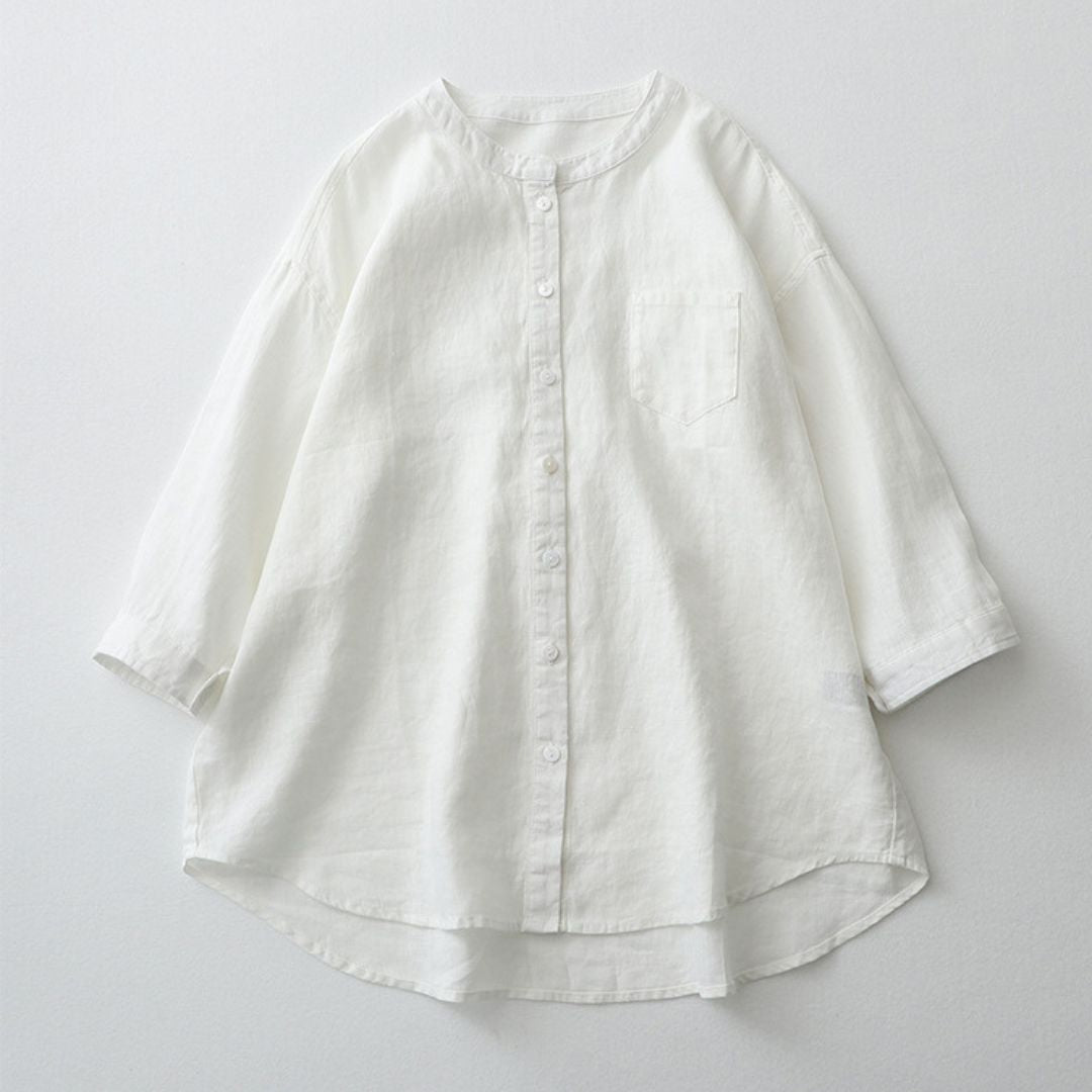 Summer Japanese Cotton and Linen Tops
