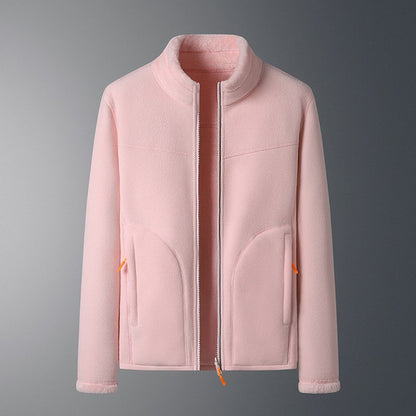 Unisex Reversible Fleece Jacket