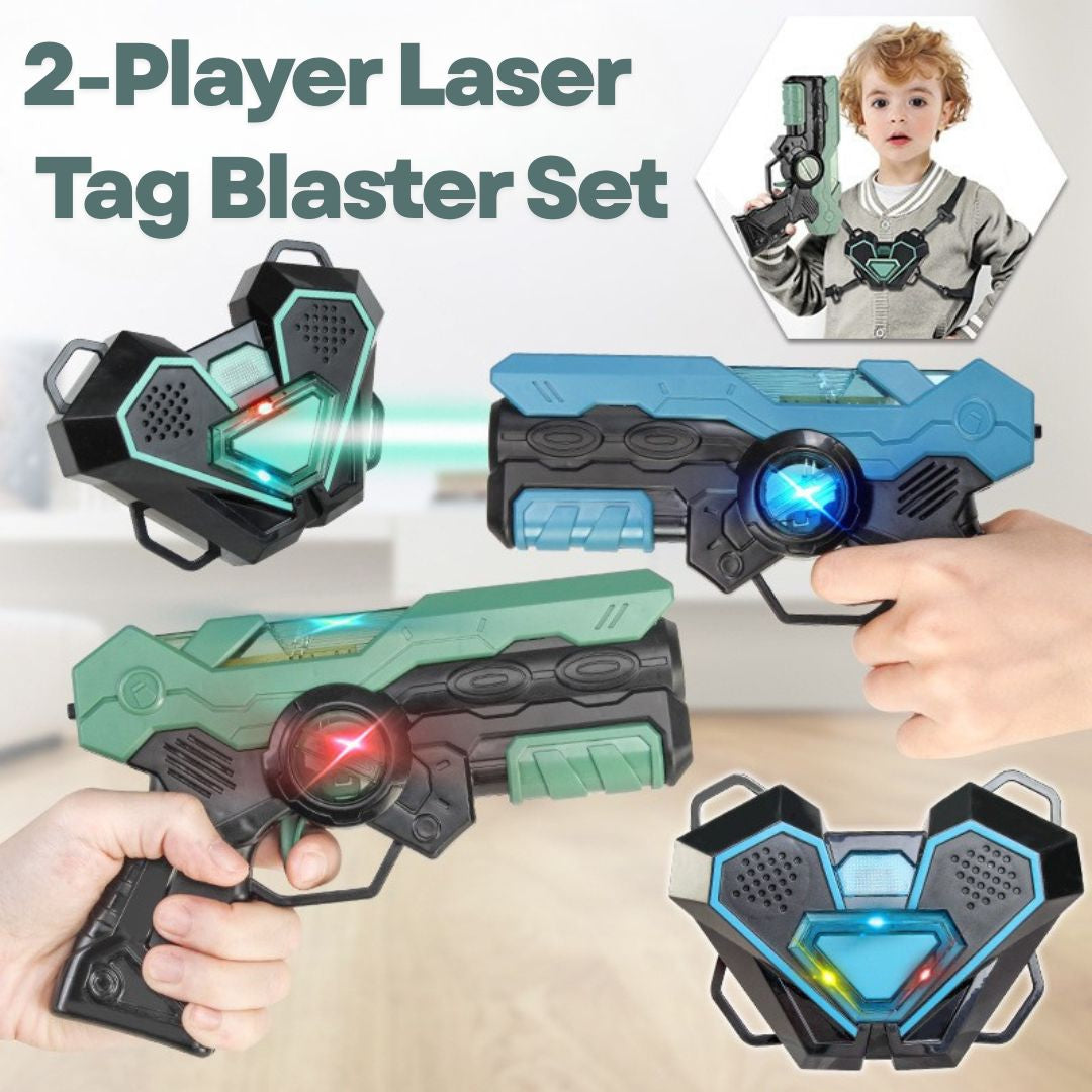 2-Player Laser Tag Blaster Set