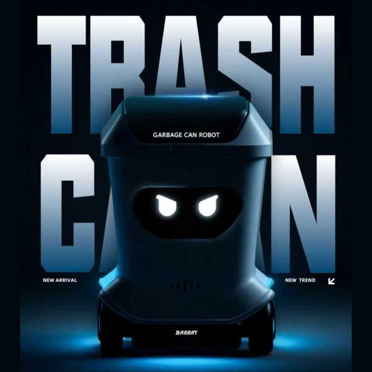 Mini Remote Control Smart Trash Bin Robot