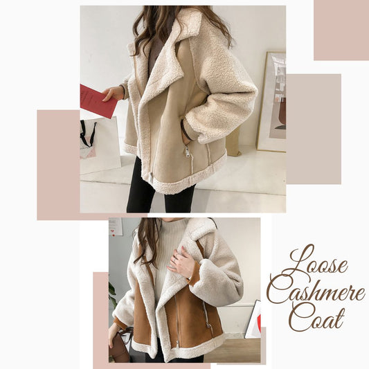 Loose Cashmere Coat