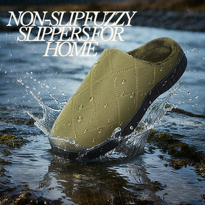 Non-Slip Fuzzy Slippers for Home