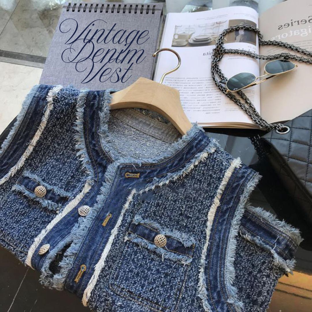 Vintage Denim Vest