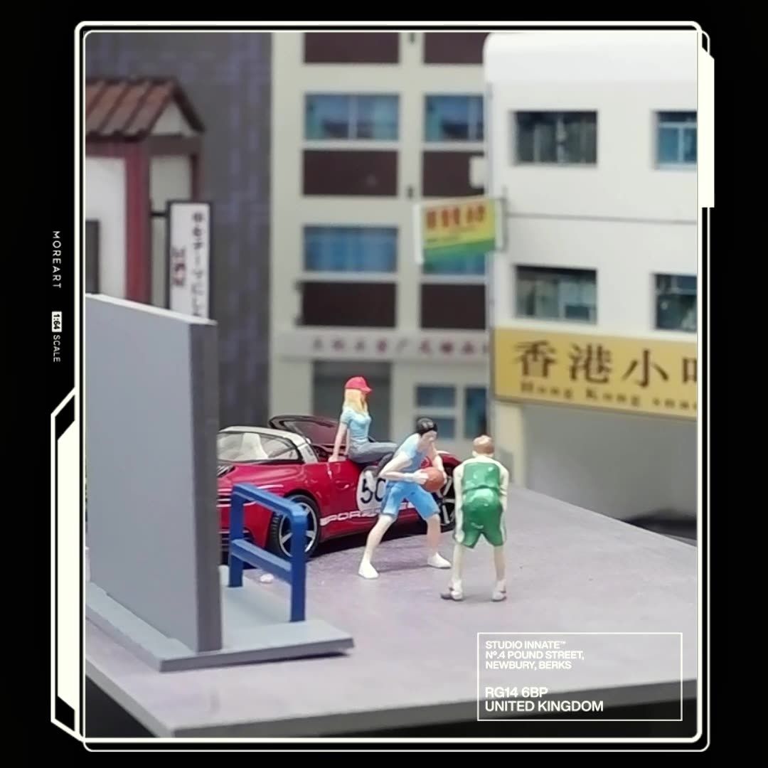 1:64 シミュレーションミニチュアシーンデコレーション（2個以上）