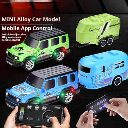 1:64 Mini Remote Control Off-Road Vehicle Trailer