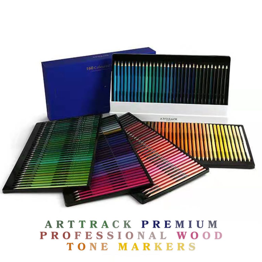 Arttrack 高級專業木顏色筆 