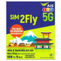 AIS - Sim2fly【8-Day】Asia/Australia (6GB) 30 + Regions 5G/4G/3G Unlimited Data SIM Card