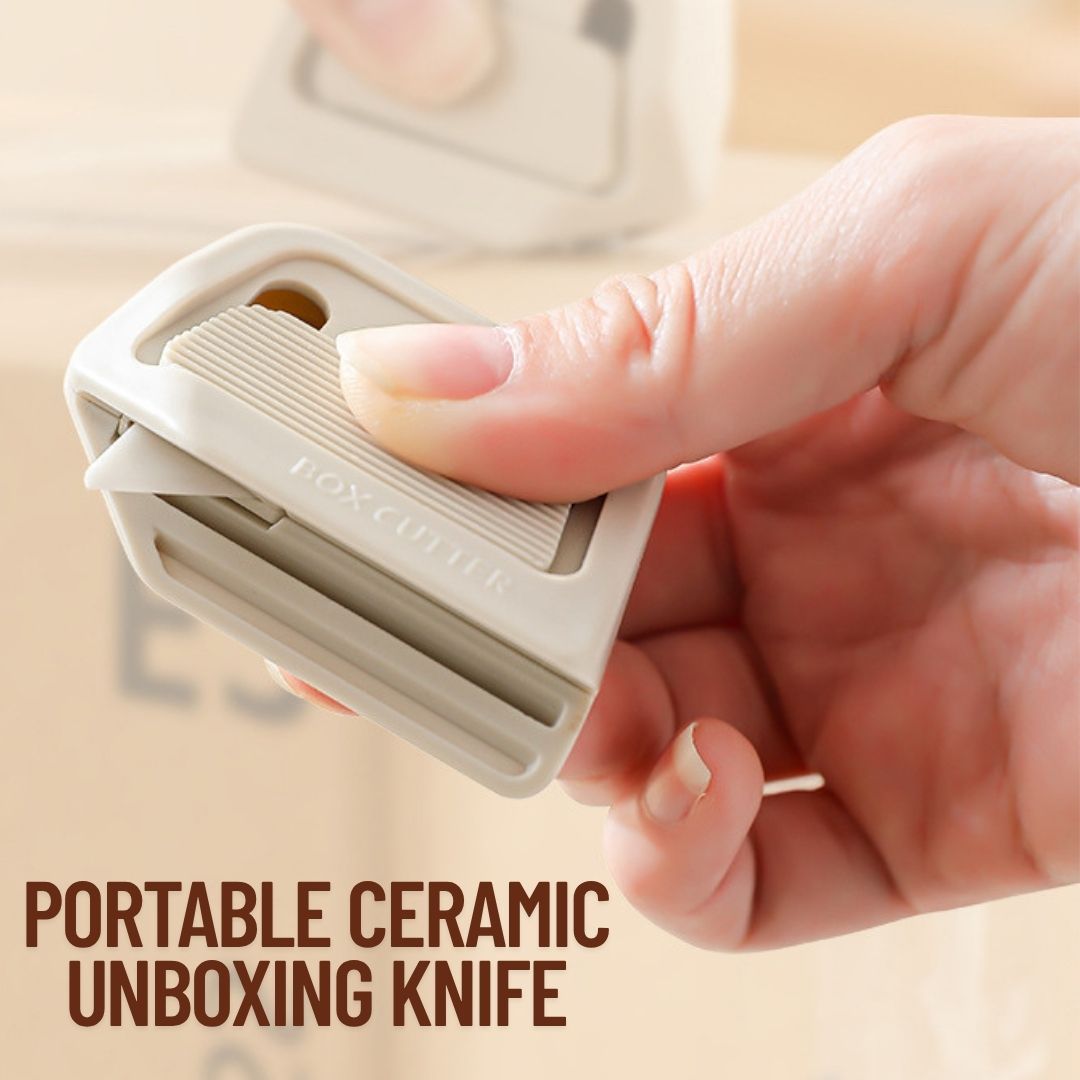 Portable Ceramic Unboxing Knife