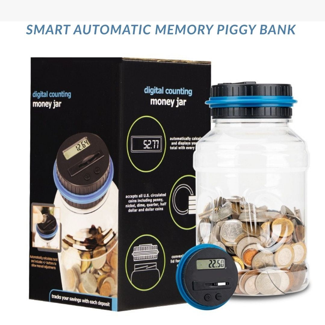 スマート自動メモリ貯金箱