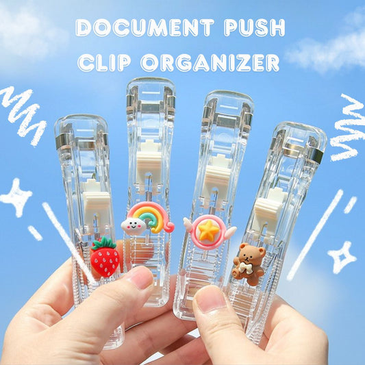 Document Push Clip Organizer (Min 2 pcs)