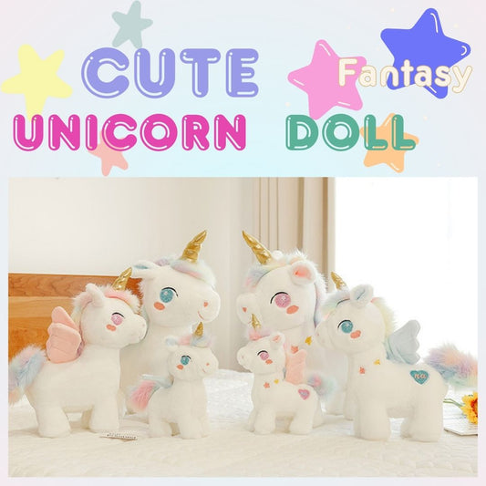かわいいファンタジーユニコーン人形