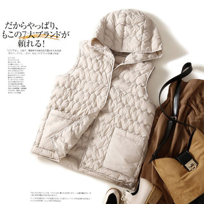 輕薄羽絨棉背心