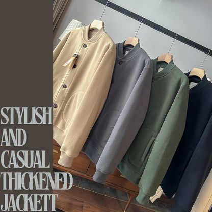 Stylish And Casual Thickened Jacket