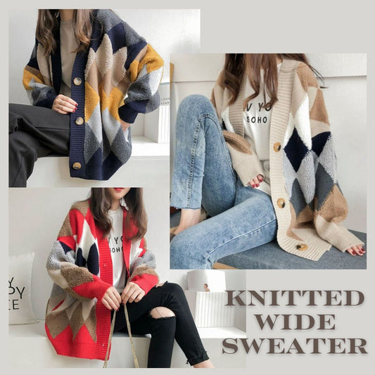 Knitted Wide Sweater
