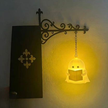 Retro Iron Bookshelf Lantern
