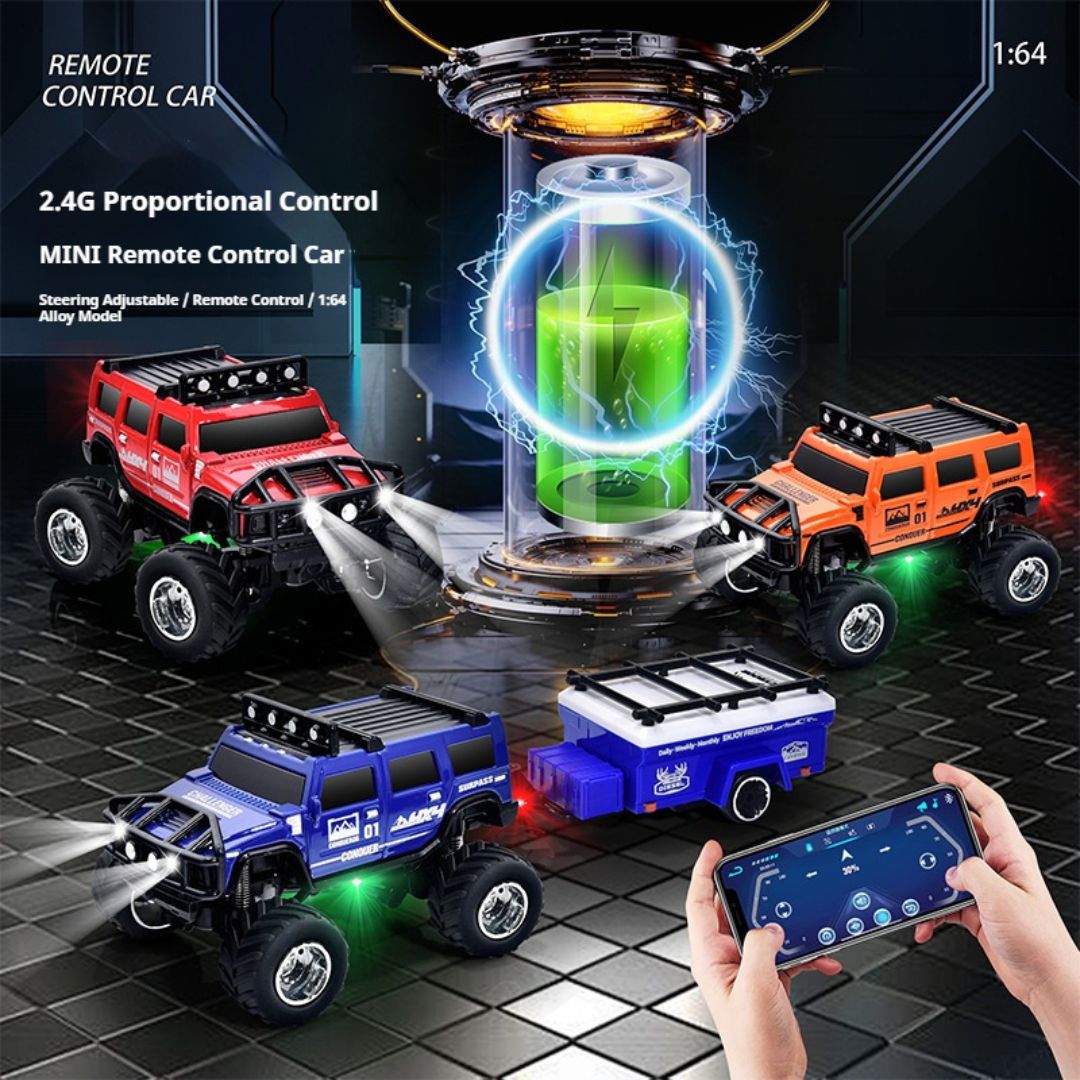1:64 Mini Remote Control Off-Road Vehicle