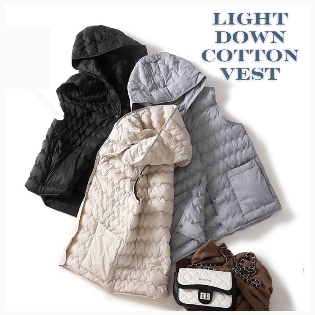 Light Down Cotton Vest
