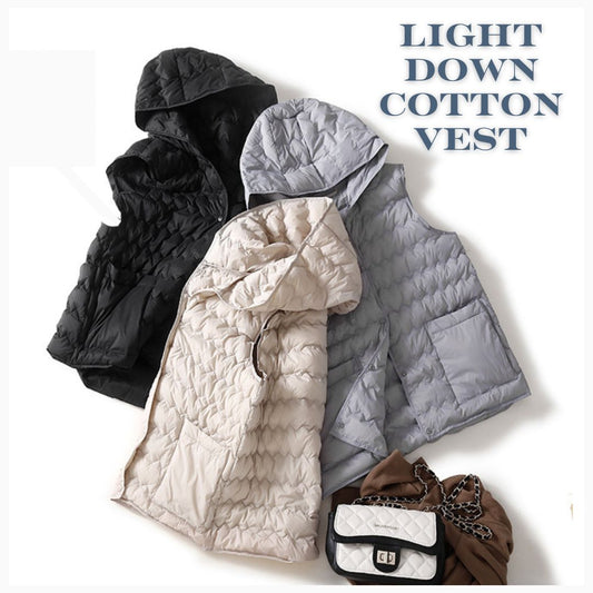 Light Down Cotton Vest