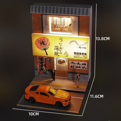 1:64日本のレストランの照明シーン 