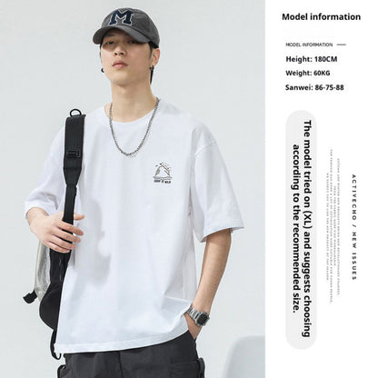 Streetwear Men's Oversized Graphic T-Shirt