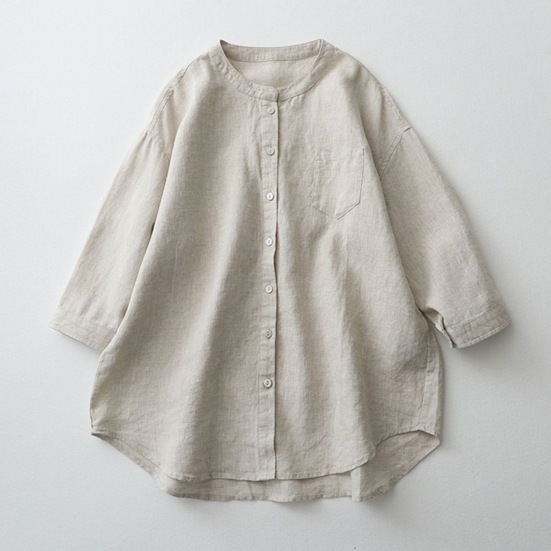 Summer Japanese Cotton and Linen Tops