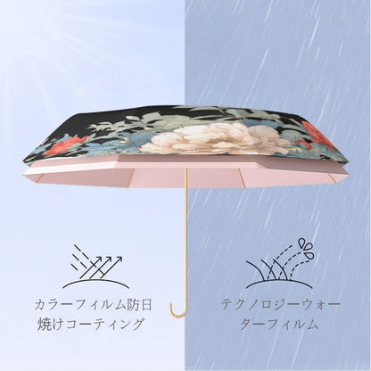 金フックプリント日傘