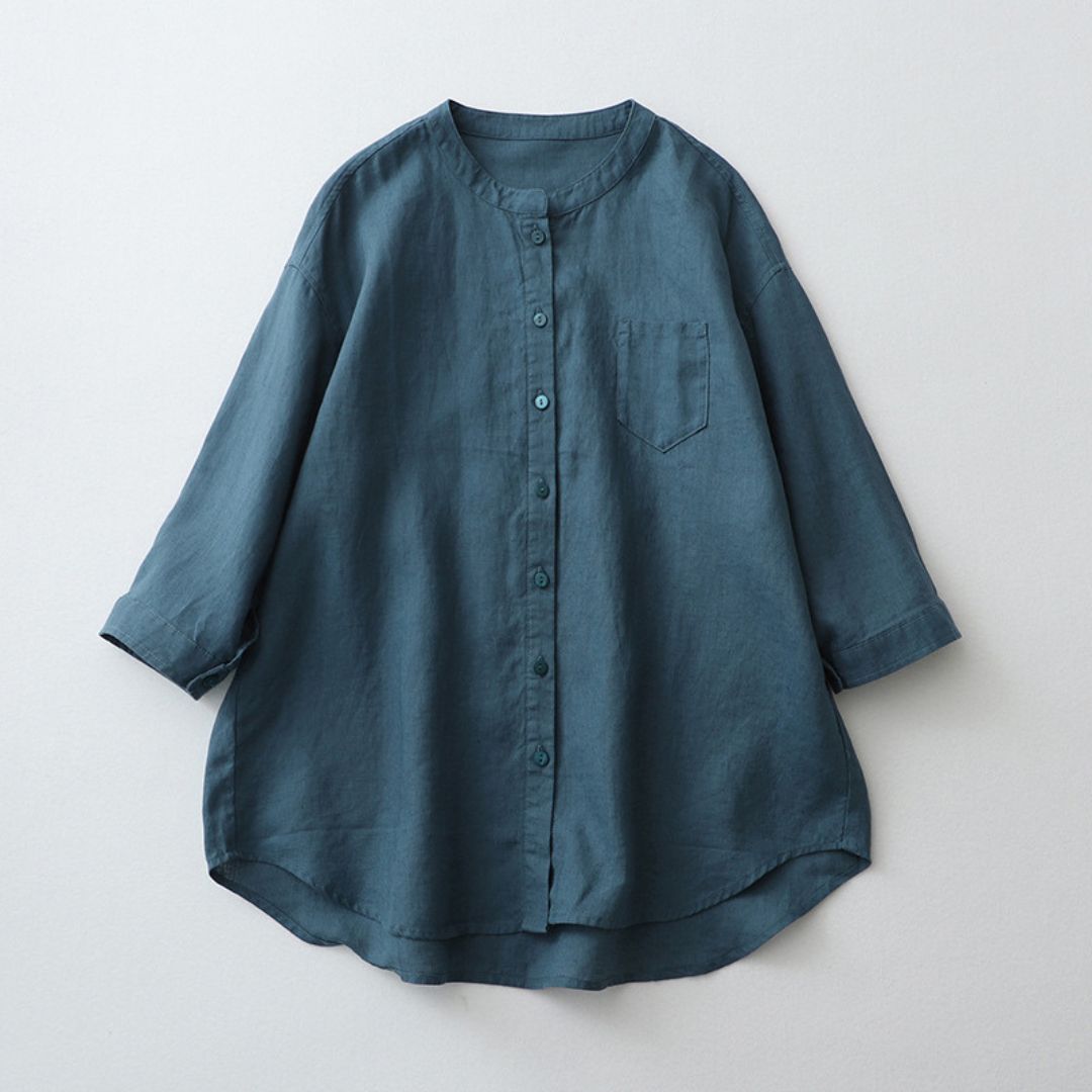 Summer Japanese Cotton and Linen Tops