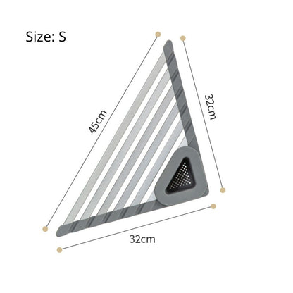 Kitchen Draining Triangular Rack