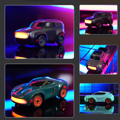 1:64 Mini LED Remote Control Racing Car