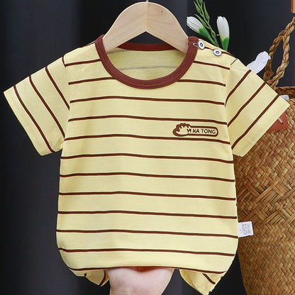 キッズ半袖コットンTシャツ（2枚以上）  