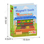DIY 教育用磁気パズルブックおもちゃ