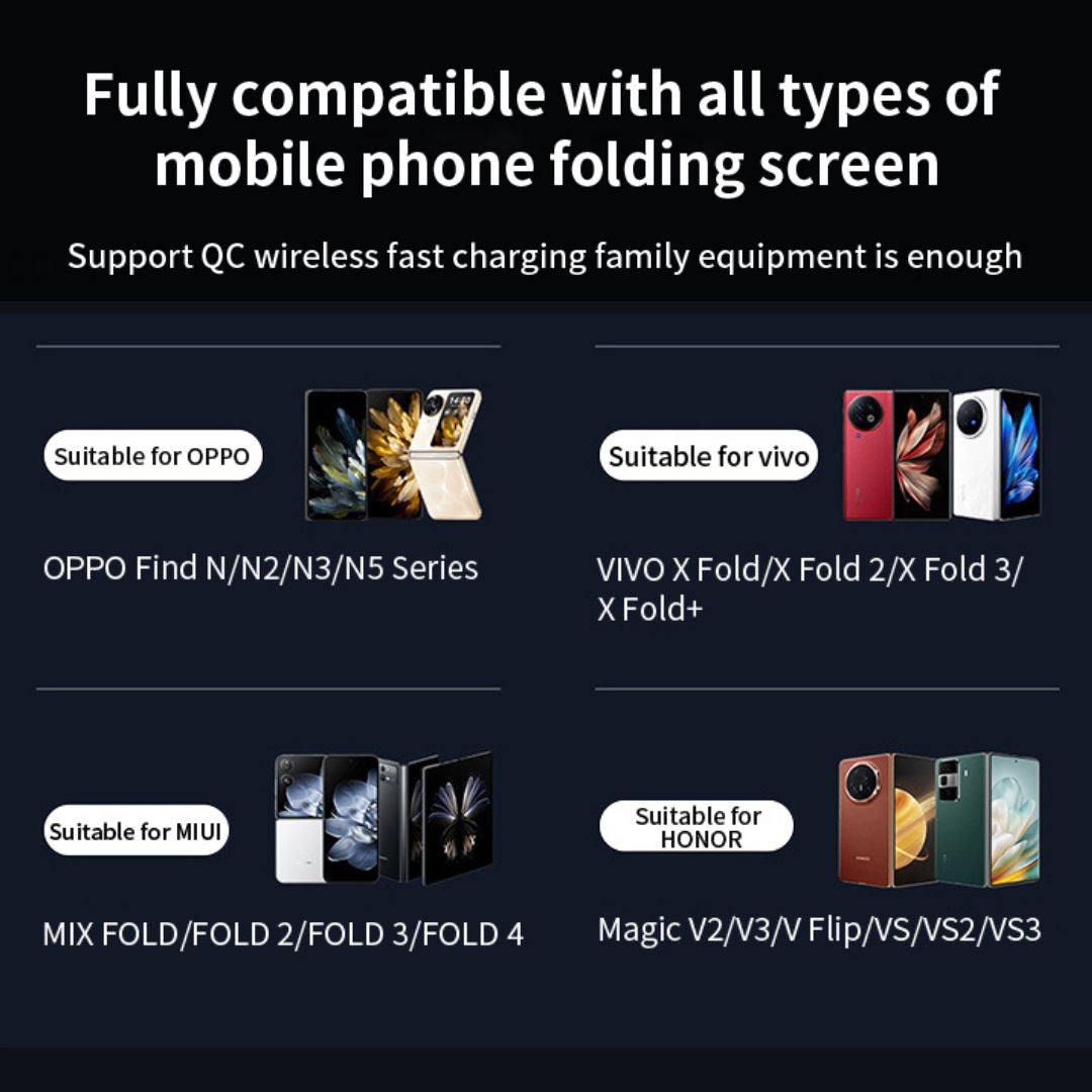 A001 Wireless Charging Phone Stand (Designed for Foldable Screens)