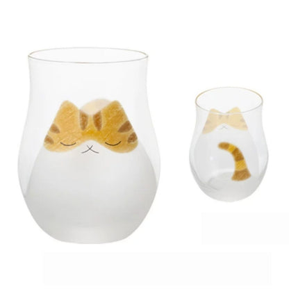 Cat Glass Cup