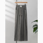 Tencel Stylish Casual Straight Pants