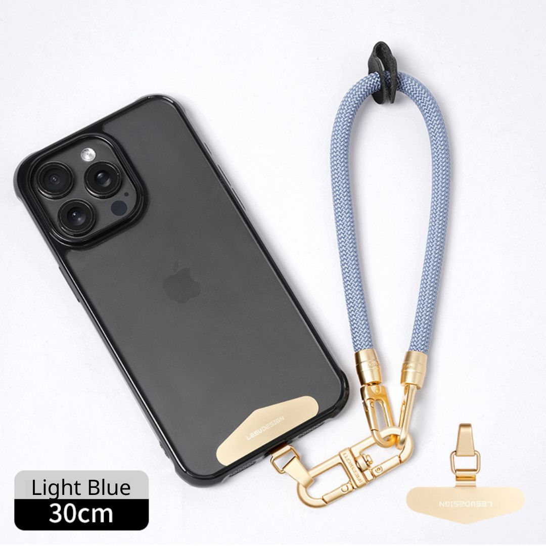 携帯電話用編み込みスリング