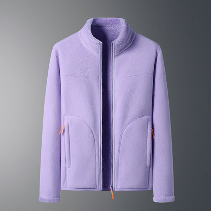 Unisex Reversible Fleece Jacket