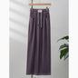 Tencel Stylish Casual Straight Pants