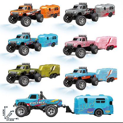 1:64 迷你遥控越野車附掛箱