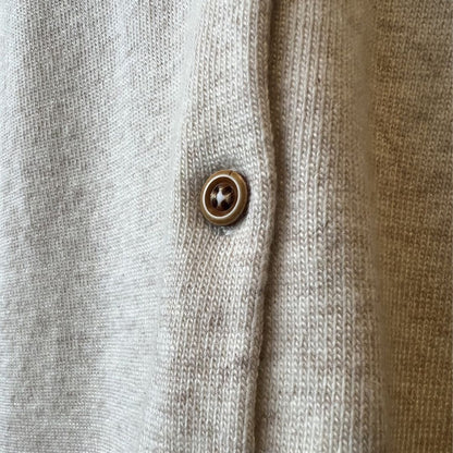 Women's Color-Block Striped Knit Round-Neck Jacket