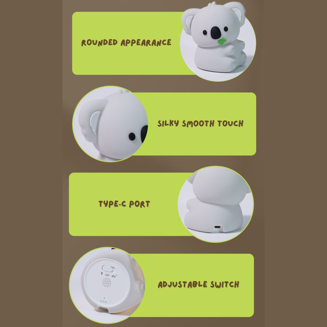 Creative Silicone Touch-Activated Night Light