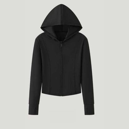 Sun-protective slim-fit sports jacket