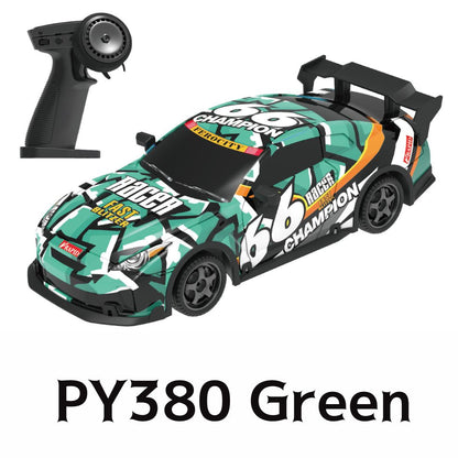 1:18 Scale 4WD High-Speed RC Drift Car with LED Lights