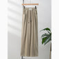 Tencel Stylish Casual Straight Pants